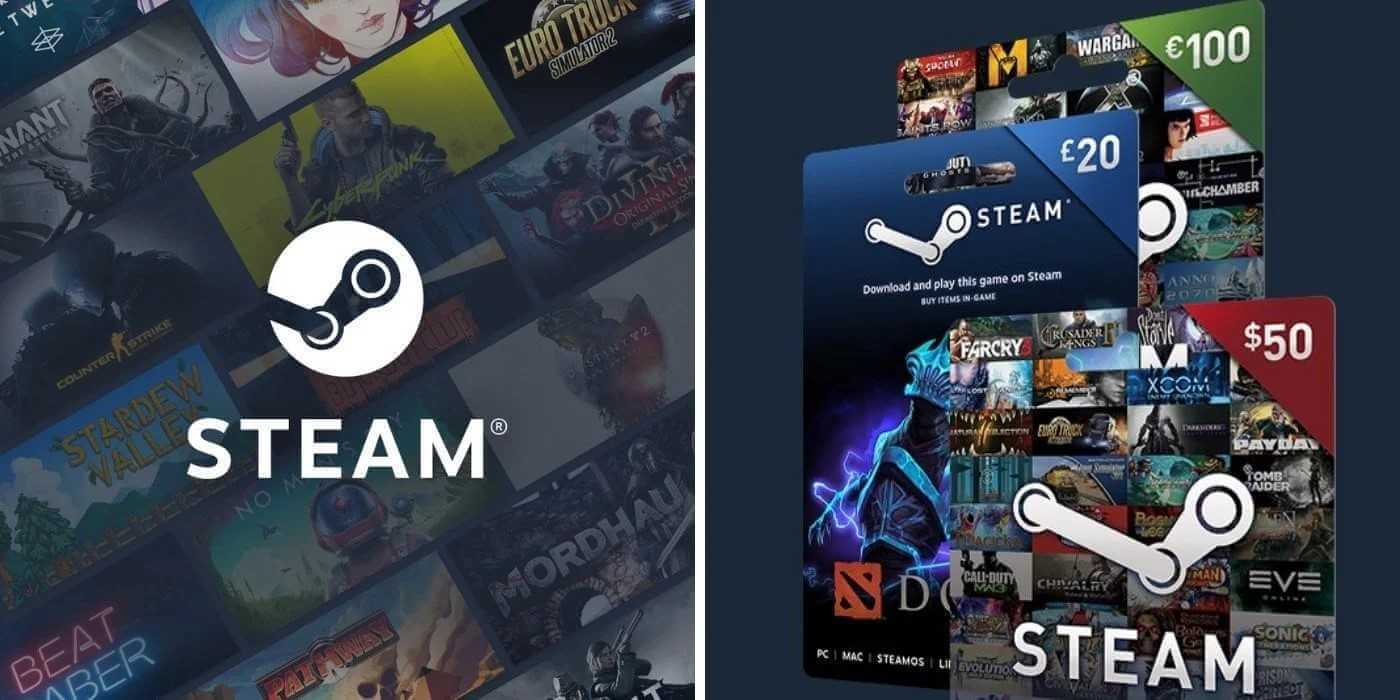 Как активировать код кошелька и подарочной карты в Steam
