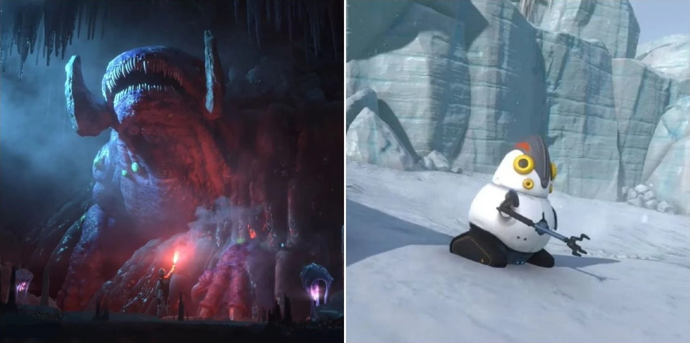 Как вылечить замороженного Левиафана в Subnautica: Below Zero Как вылечить замороженного Левиафана в Subnautica: Below Zero