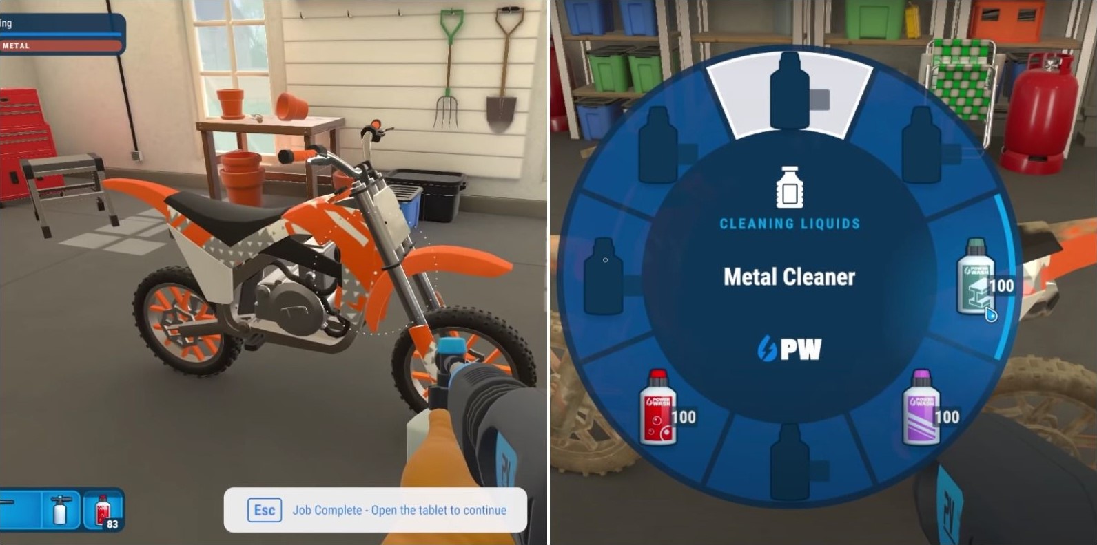 Как пополнить бутылку с мылом в PowerWash Simulator