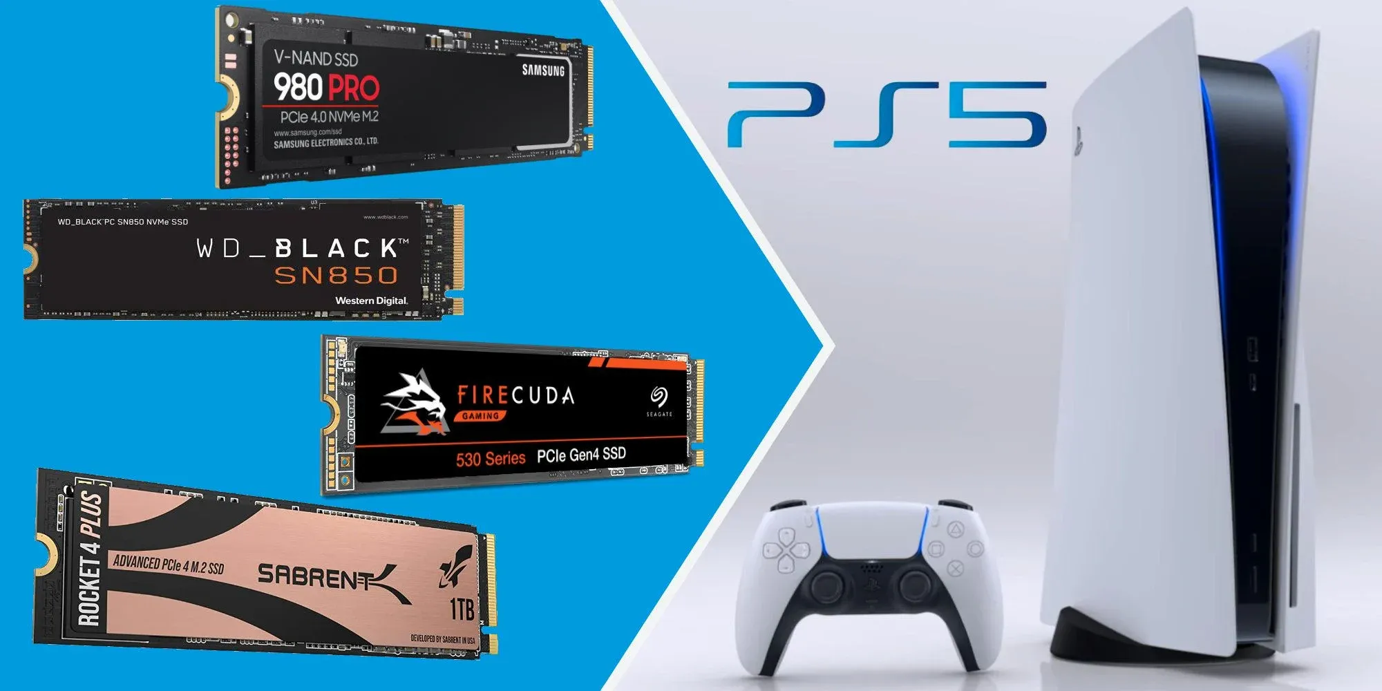 Лучшие SSD для PlayStation 5