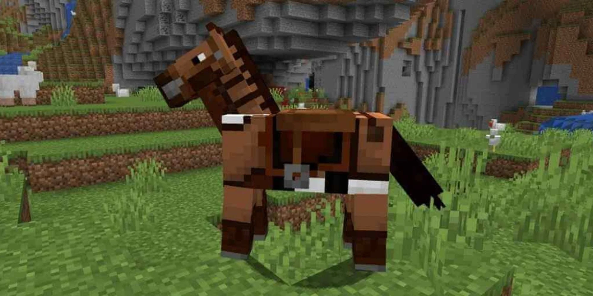 Как найти седло в Minecraft