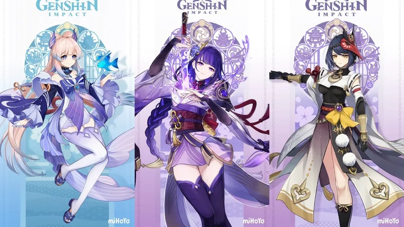 Утечки Genshin Impact 2.1: новые персонажи, рыбалка, оружие Утечки Genshin Impact 2.1: новые персонажи, рыбалка, оружие