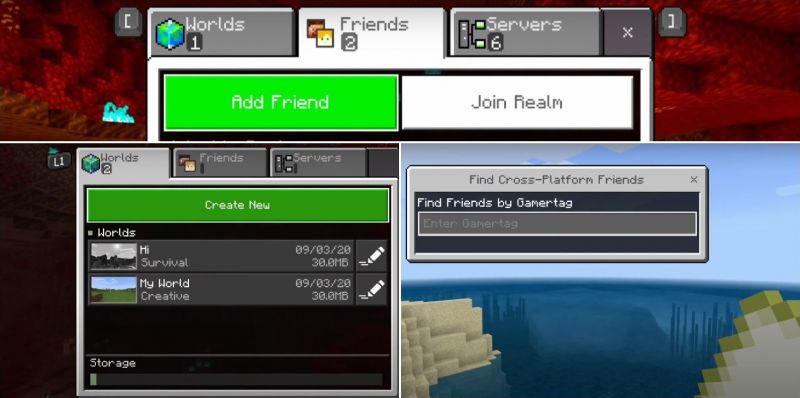Как добавлять друзей в Minecraft Как добавлять друзей в Minecraft