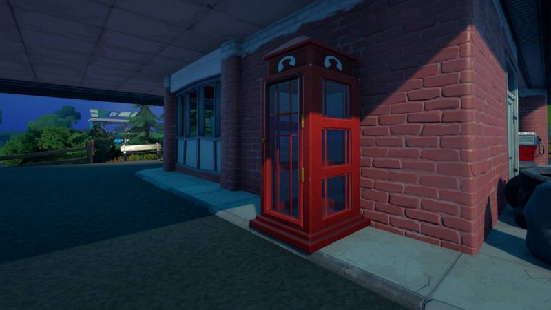 Где использовать телефонную будку играя за Кларка Кента в Fortnite Где использовать телефонную будку играя за Кларка Кента в Fortnite
