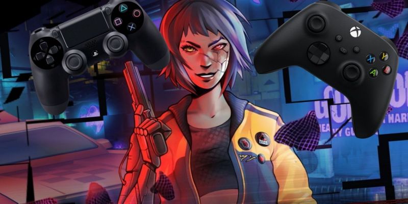 Есть ли в Glitchpunk поддержка контроллера?