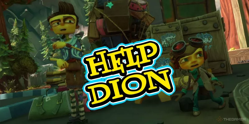 Как помочь Диону установить аква-дом в Psychonauts 2