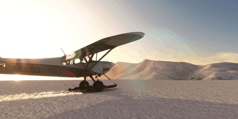 Как инвертировать камеру в Microsoft Flight Simulator