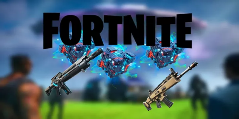 Изготовьте оружие с помощью инопланетных наноботов в Fortnite