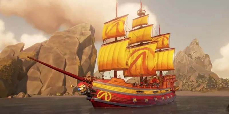 Как получить корабль хаоса в Sea of Thieves: корабль в стиле серии игр Borderlands Как получить корабль хаоса в Sea of Thieves: корабль в стиле серии игр Borderlands