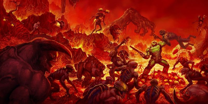 Время прохождения DOOM (2016): сколько часов геймплея в игре