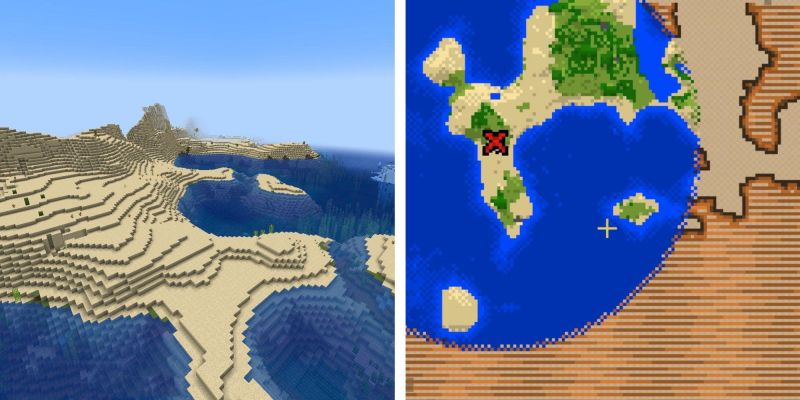 Как найти зарытые сокровища в Minecraft