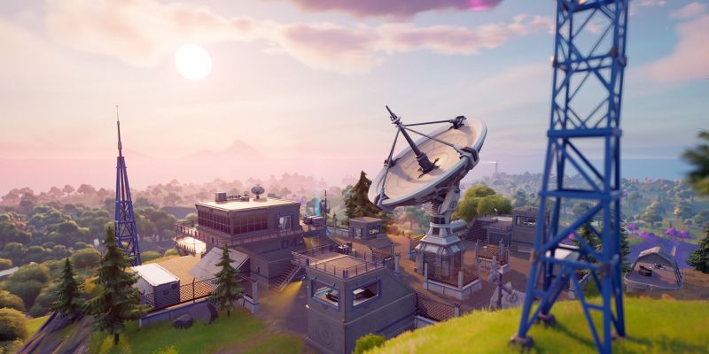 Отключите питание радарных антенн в Fortnite