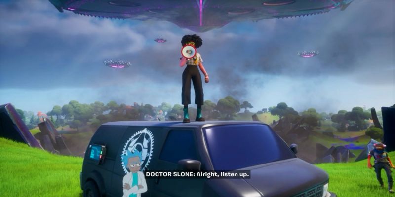 Установите предупреждающие знаки в Fortnite