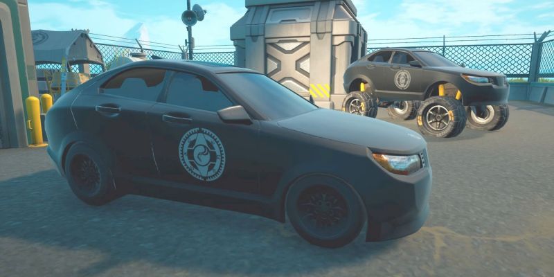 Проколите шины на транспортных средствах ОП в Fortnite