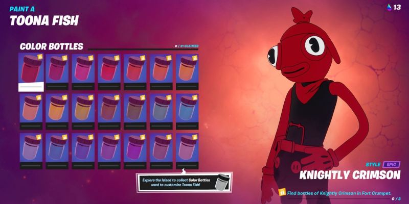 Как открыть стиль «Рыцарский багровый» для Мульткарася в Fortnite
