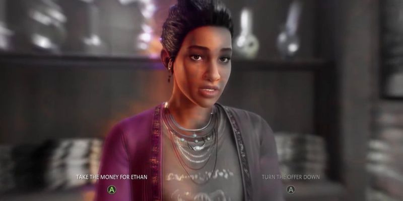 Стоит ли брать деньги для Итана или отказаться в Life is Strange: True Colors