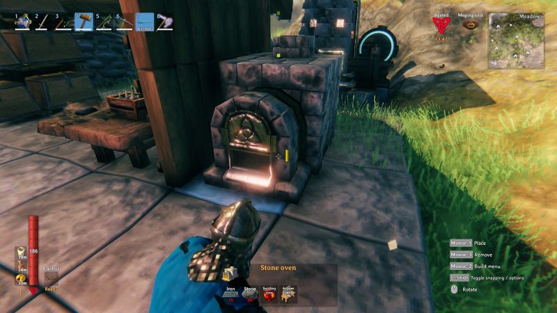 Каменная печь в Valheim: как сделать и использовать