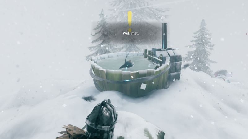 Ванна в Valheim: как сделать