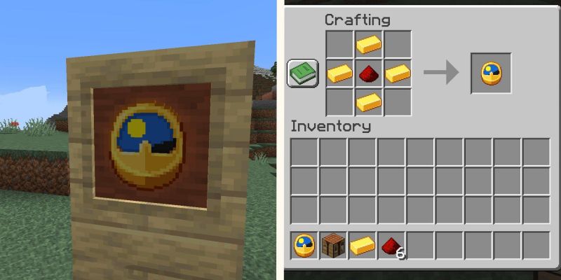 Как создать и использовать часы в Minecraft