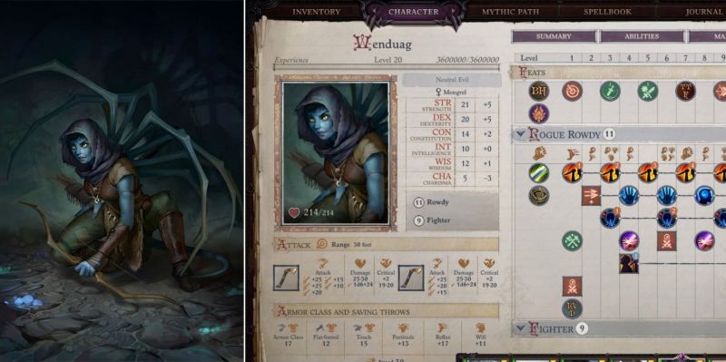 Лучший билд на Вендуага в Pathfinder: Wrath of the Righteous Лучший билд на Вендуага в Pathfinder: Wrath of the Righteous