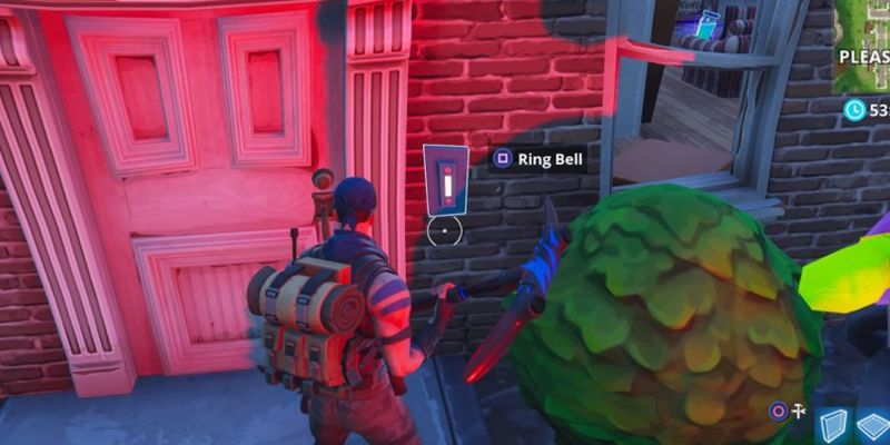 Звоните в дверной звонок, пока он не сломается в Fortnite Звоните в дверной звонок, пока он не сломается в Fortnite