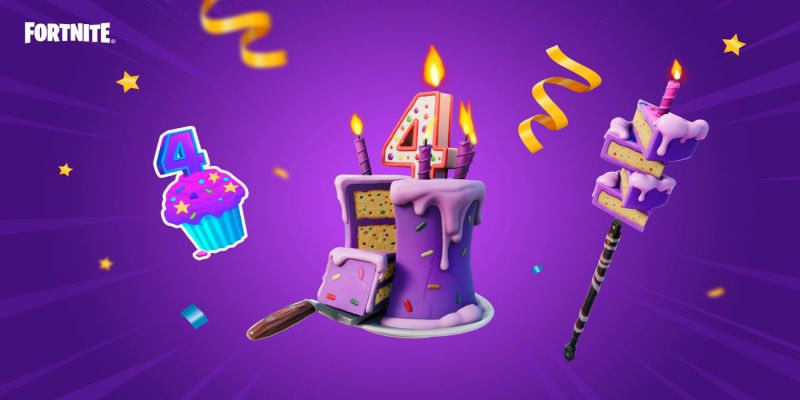 Киньте подарки на день рождение в 8 сезоне Fortnite: где найти подарки Киньте подарки на день рождение в 8 сезоне Fortnite: где найти подарки