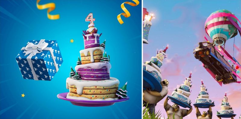 Все испытания и награды на День рождения в Fortnite