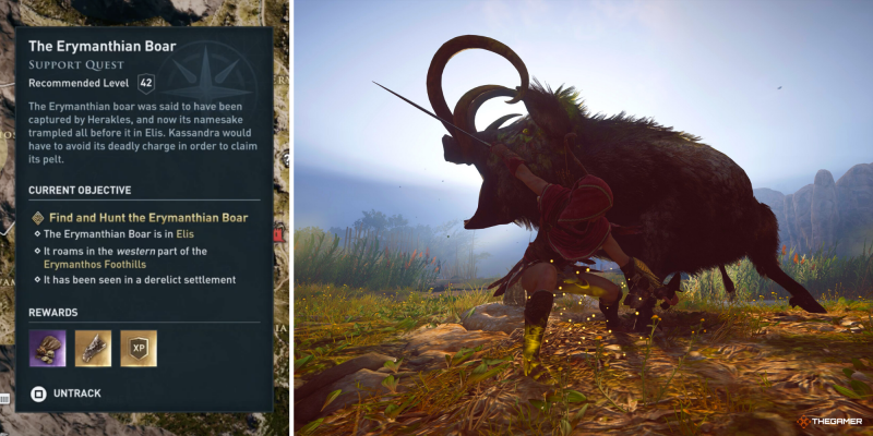 Эриманфский вепрь в Assassin’s Creed: Odyssey: как победить