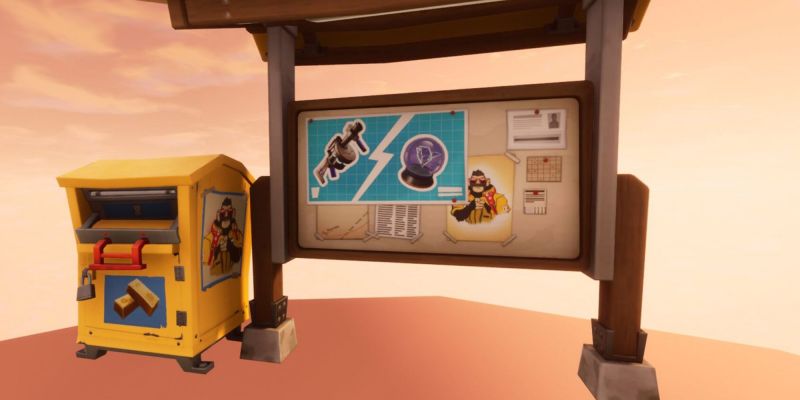 Положите средства в коробку с пожертвованиями на военные нужды в Fortnite