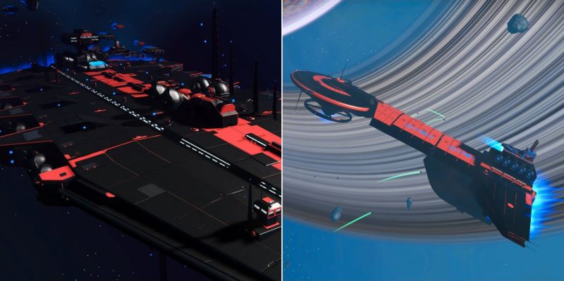 Как изменить цвет грузового корабля в No Man’s Sky