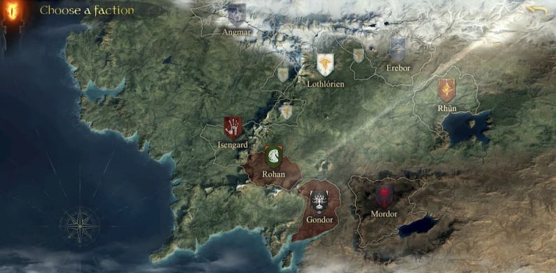 Все доступные фракции в The Lord of the Rings: Rise to War Все доступные фракции в The Lord of the Rings: Rise to War