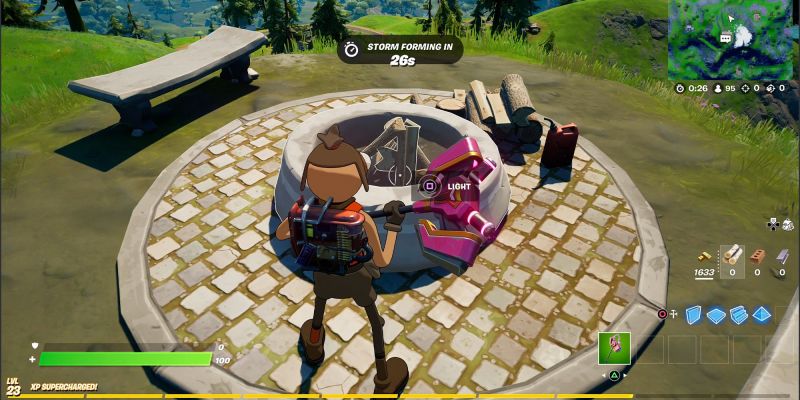 Где разжечь огонь в 8 сезоне Fortnite