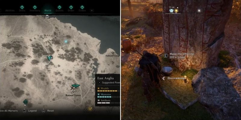 Все жертвенные алтари в Assassin’s Creed: Valhalla: где найти