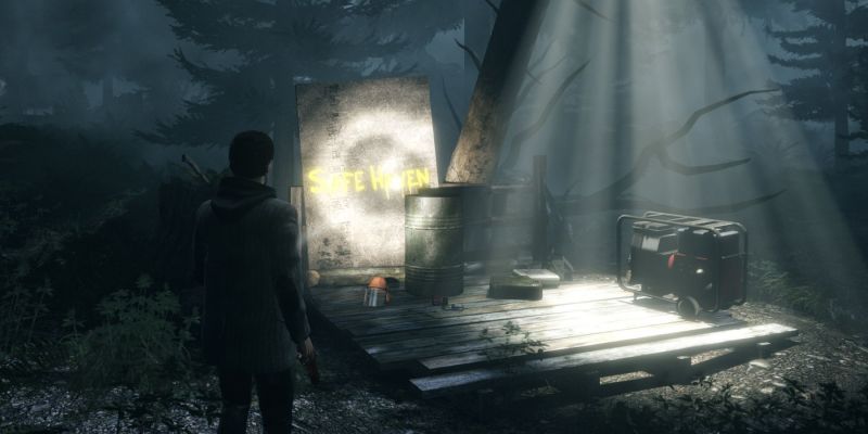Как лечиться в Alan Wake Remastered