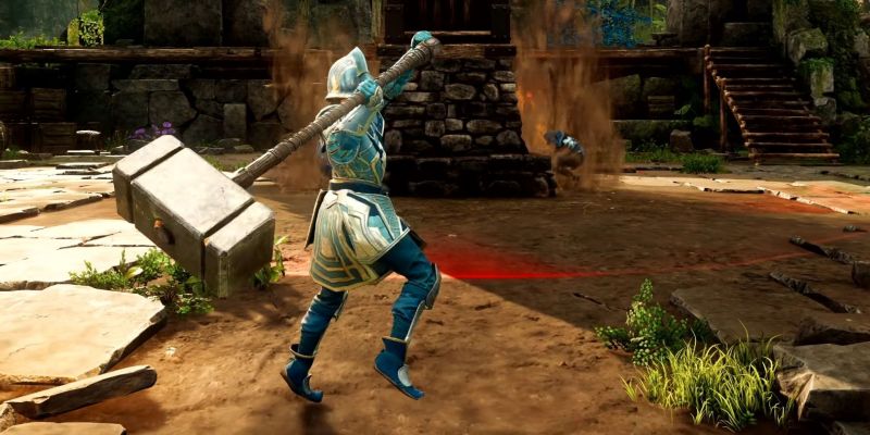 Лучший билд на War Hammer (Молот войны) в New World Лучший билд на War Hammer (Молот войны) в New World