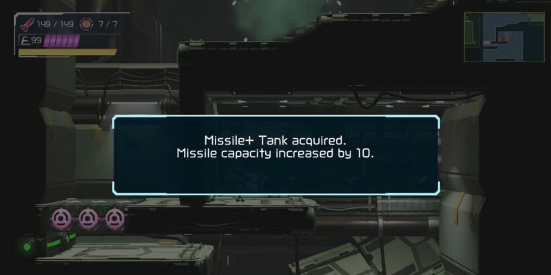 Как получить ракету+танк в Metroid Dread: блоки увеличения скорости