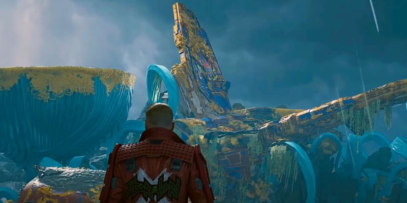 Как опустить крыло корабля на Секнарфе Девять в Marvel’s Guardians of the Galaxy Как опустить крыло корабля на Секнарфе Девять в Marvel’s Guardians of the Galaxy