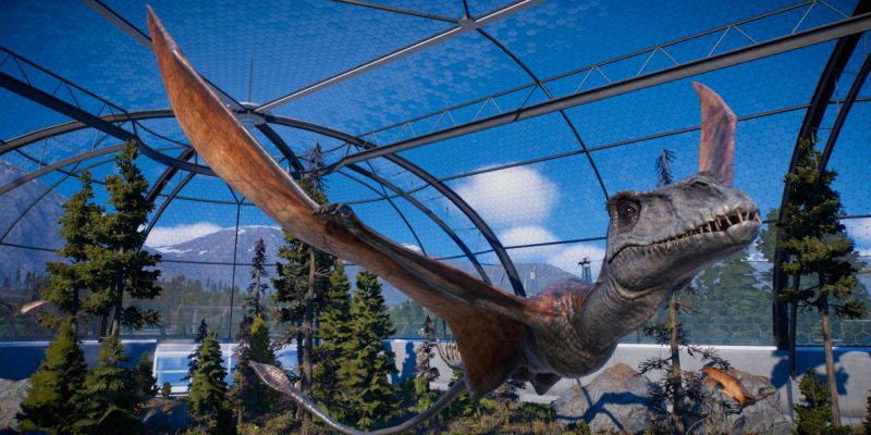 Как построить вольер и ухаживать за летающими динозаврами в Jurassic World Evolution 2