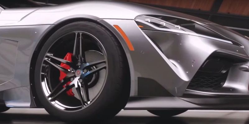 Как покрасить тормоза автомобиля в Forza Horizon 5