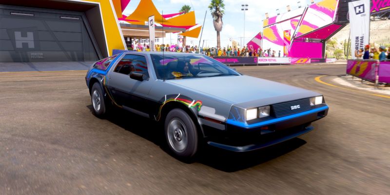 DeLorean в Forza Horizon 5: как получить