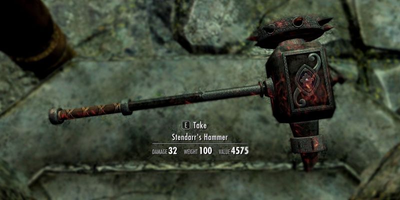 Молот Стендарра в Skyrim: как получить