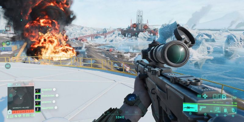 Как управлять разбросом пуль в Battlefield 2042