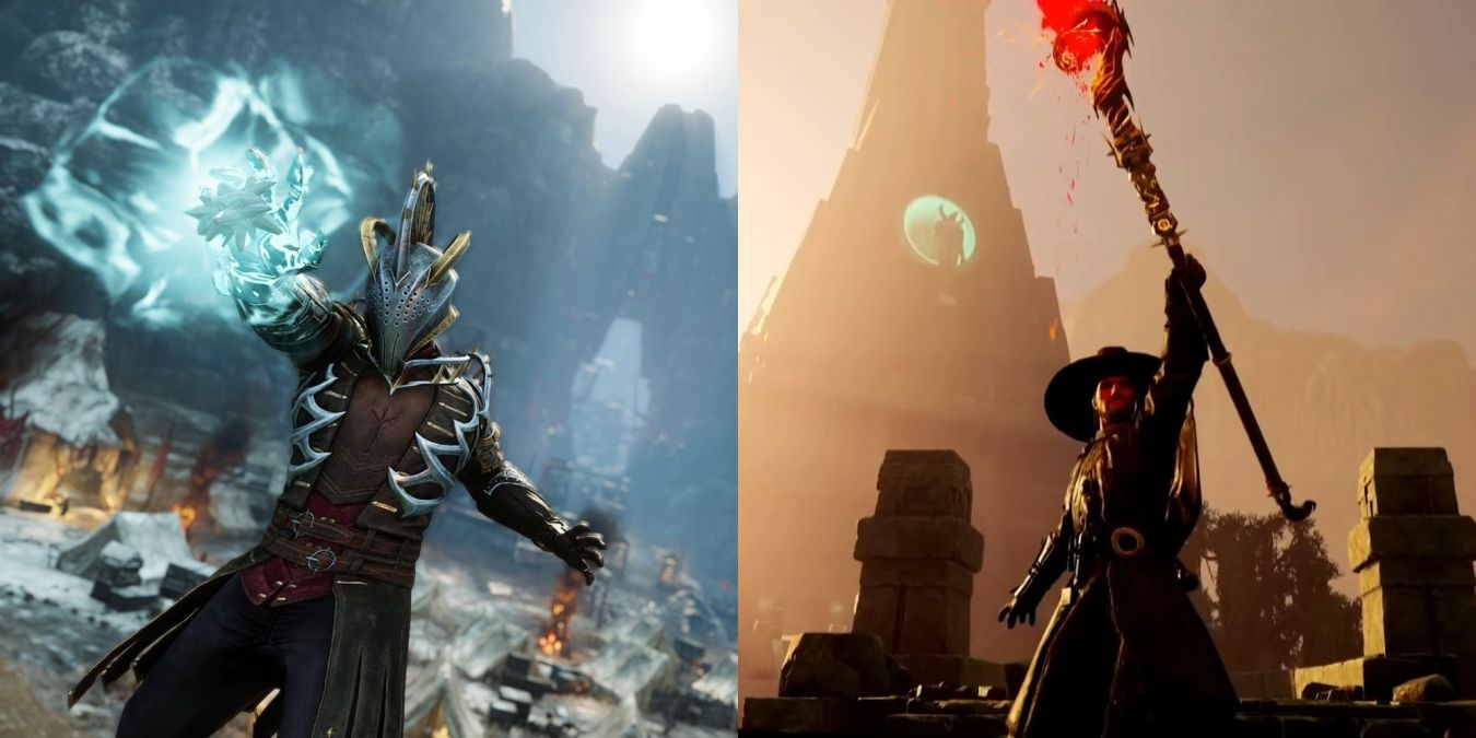 Лучший билд с «Ледяной перчаткой» Ice Gauntlet в New World