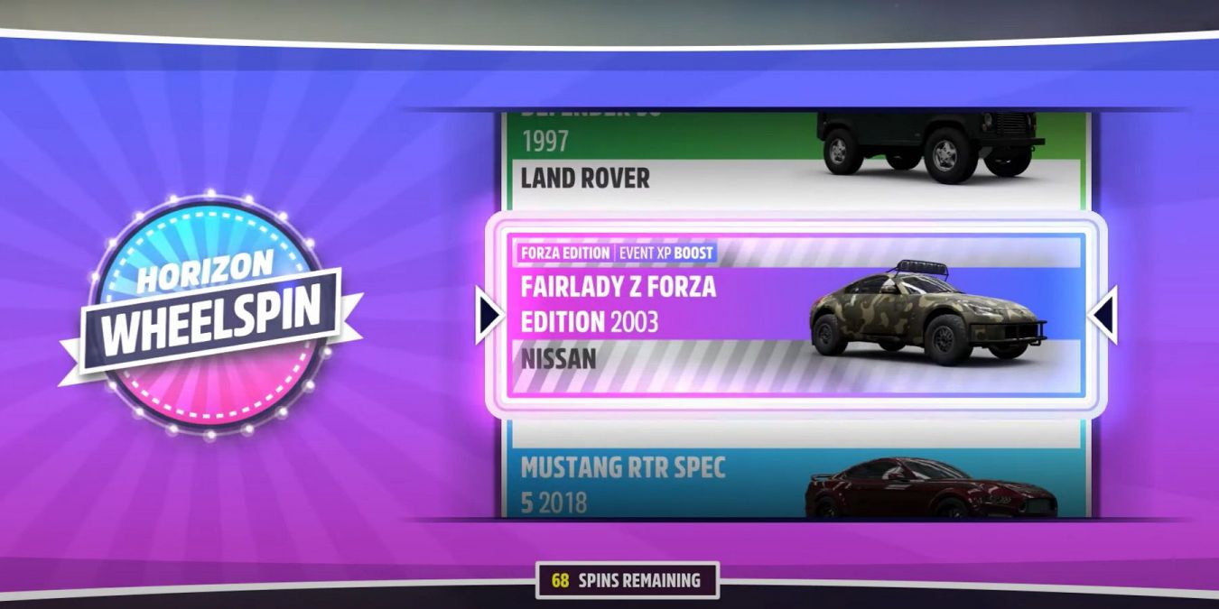 Как получить призовые игры в Forza Horizon 5: виилспины