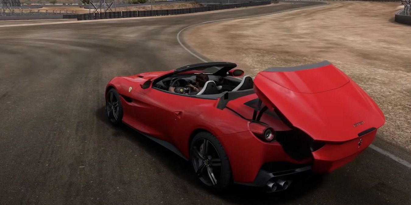 Как опустить крышу автомобиля в Forza Horizon 5