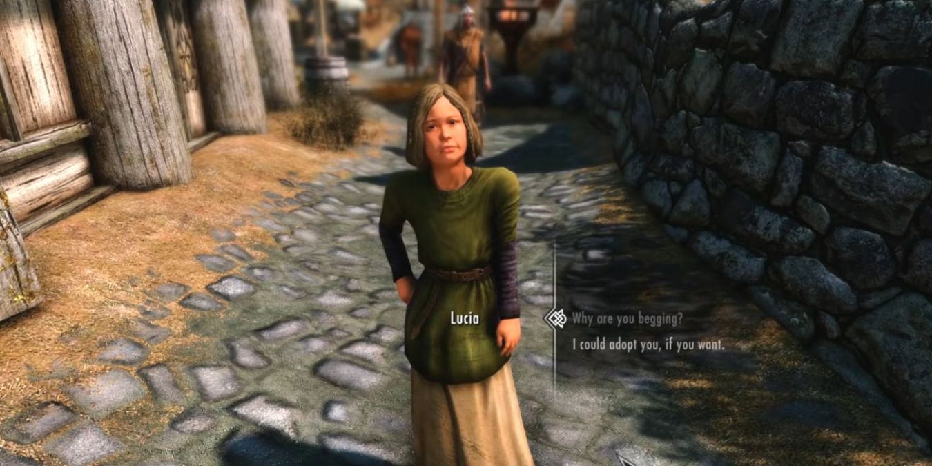 Как усыновить ребенка в Skyrim