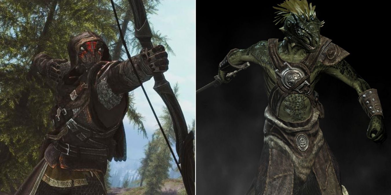 Лучшие билды для Аргониан в Skyrim