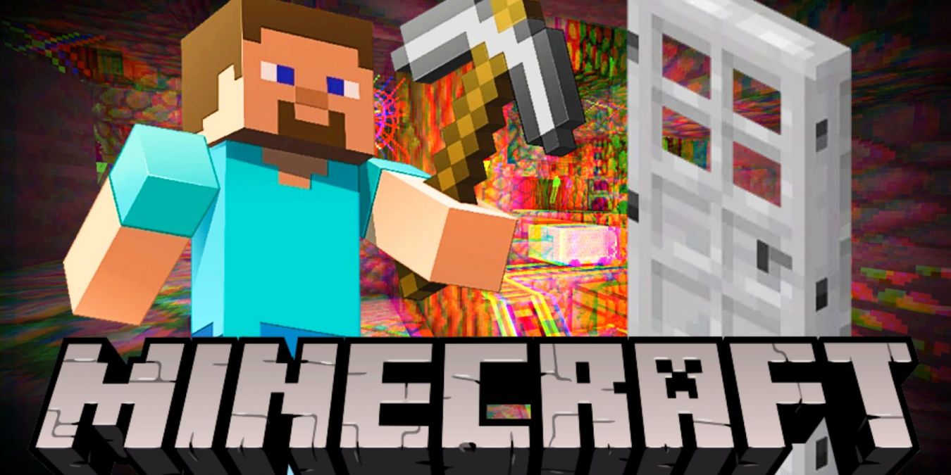 Как сделать секретную скрытую дверь в Minecraft