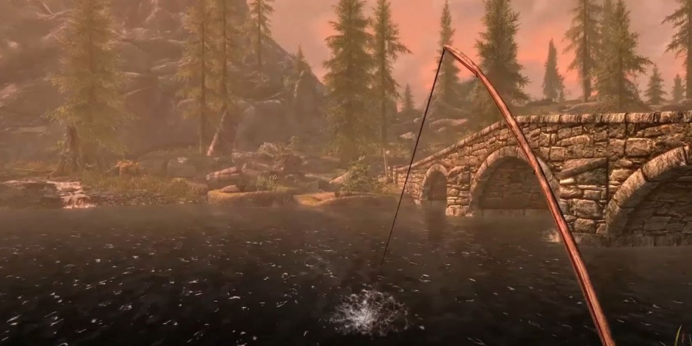 Гайд по рыбалке в Skyrim: лучшие места, снасти и карты