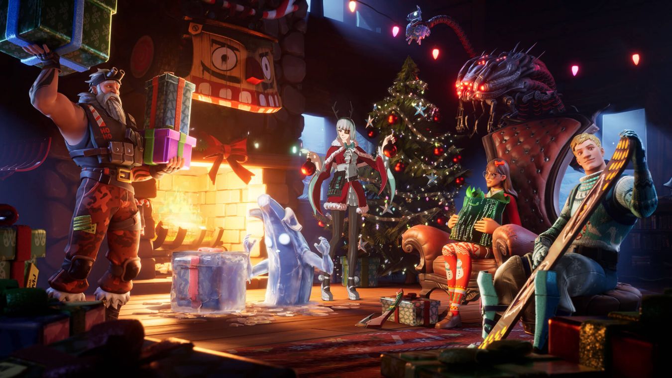 Все подарки Зимнего фестиваля 2021 в Fortnite